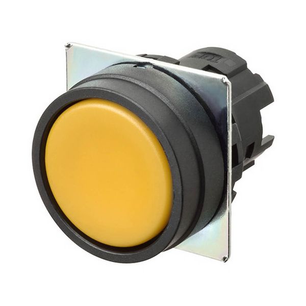 Pushbutton A22NZ 22 dia., bezel plastic, flat, momentary, cap color op A2270003H image 1