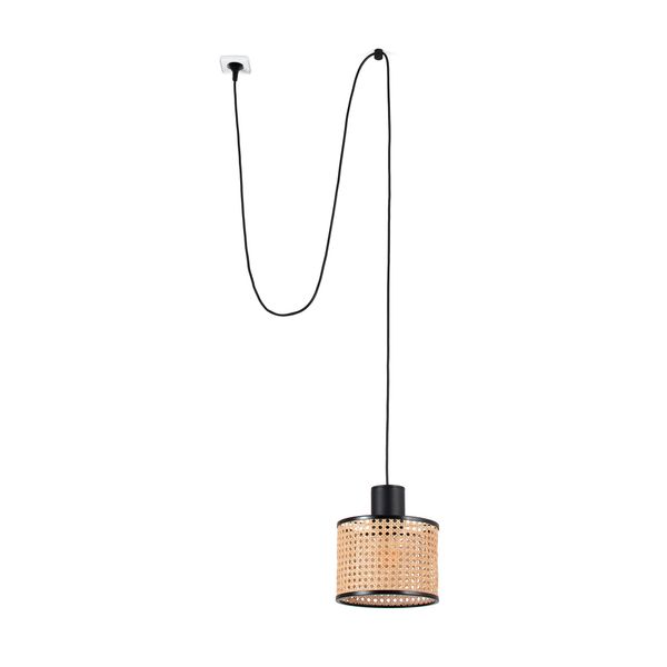 MAMBO PENDANT LAMP WITH PLUG E27 ø210*159*ø210 RAT image 2