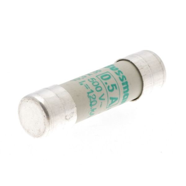 Fuse-link, LV, 0.5 A, AC 500 V, 10 x 38 mm, aM, IEC image 5