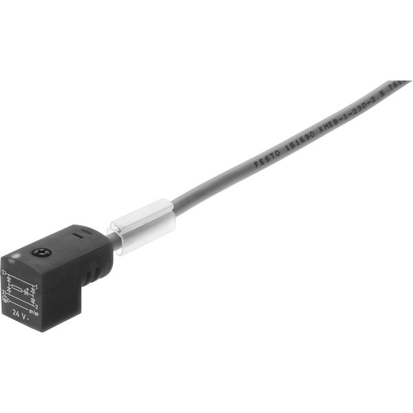 KME-1-24-10-LED Plug socket with cable image 1