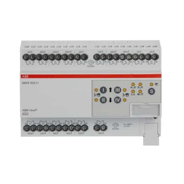 SAH/S16.6.7.1 Switch/Shutter Actuator, 16-fold, 6 A, MDRC image 7