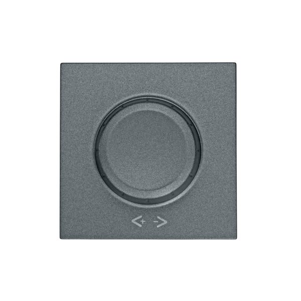 Dimmer cover, anthracite image 1