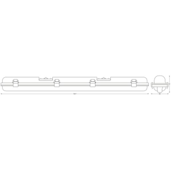 SUBMARINE SENSOR 120cm 16W 4000K image 9