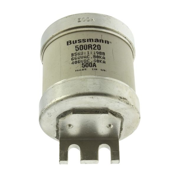 Fuse-link, low voltage, 500 A, AC 660 V, BS88, 74 x 112 mm, gL/gG, BS image 3