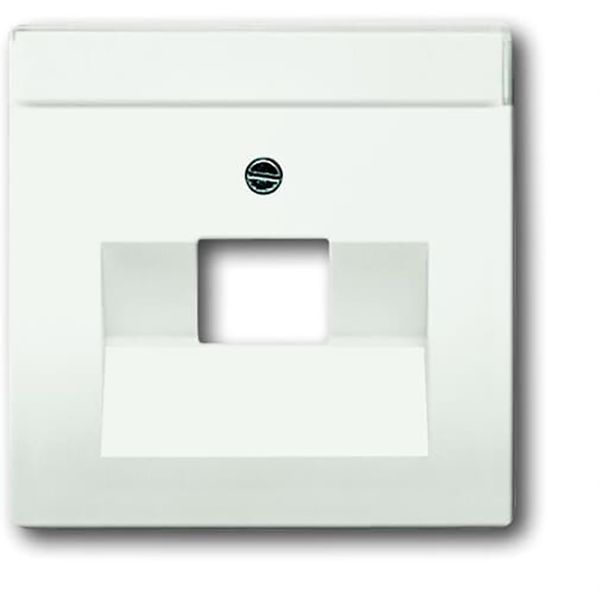 1803-884 CoverPlates (partly incl. Insert) future®, Busch-axcent®, carat® studio white matt image 1