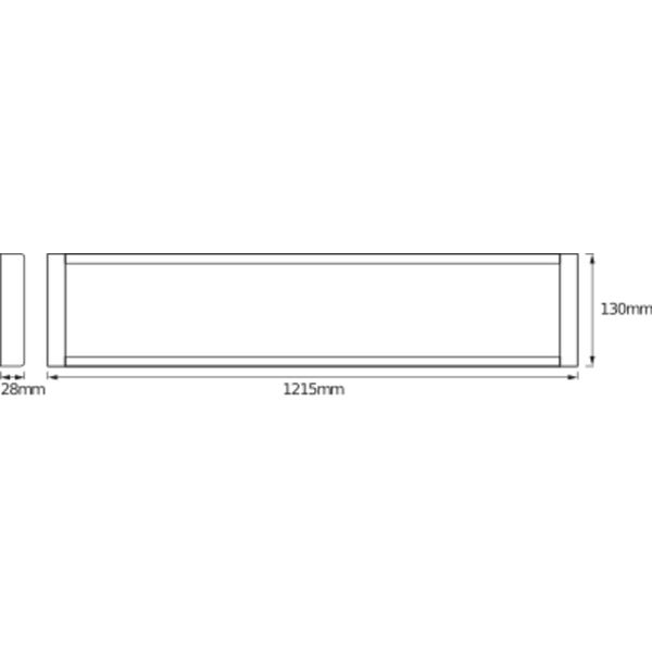 LED OFFICE LINE 1.2M 48W 4000K image 5