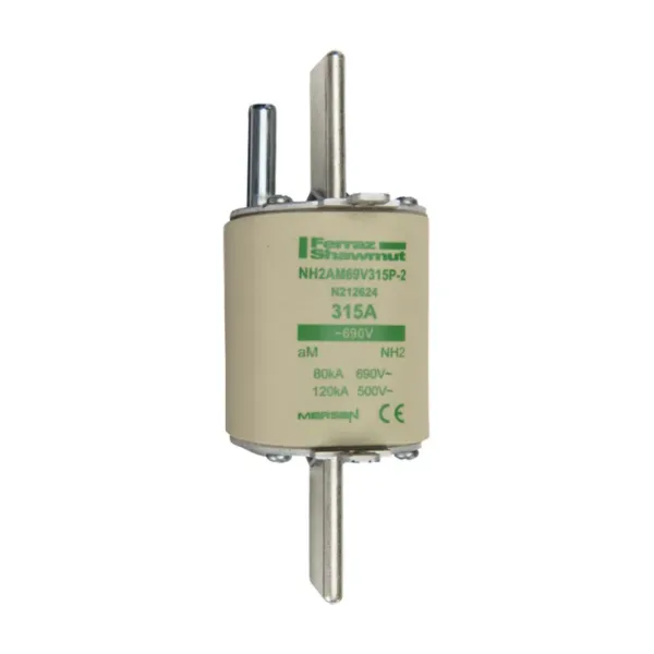 Fuse-link NH2 aM 690VAC 315A live tags Striker image 1