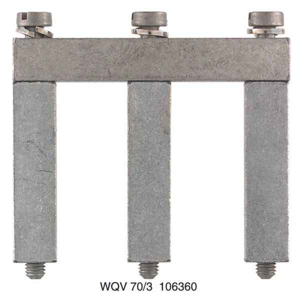 Cross-connector (terminal), when screwed in, Number of poles: 3, Pitch image 1