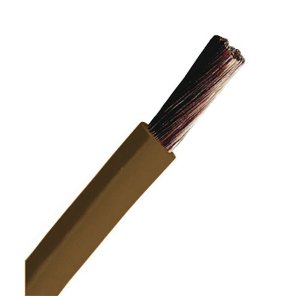 PVC Insulated Wires H05V-K 0,75mm² brown HPV image 1