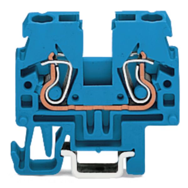 2-conductor through terminal block 2.5 mm² suitable for Ex i applicati image 1