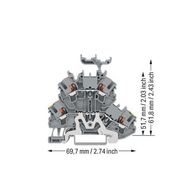 Double-deck terminal block image 1