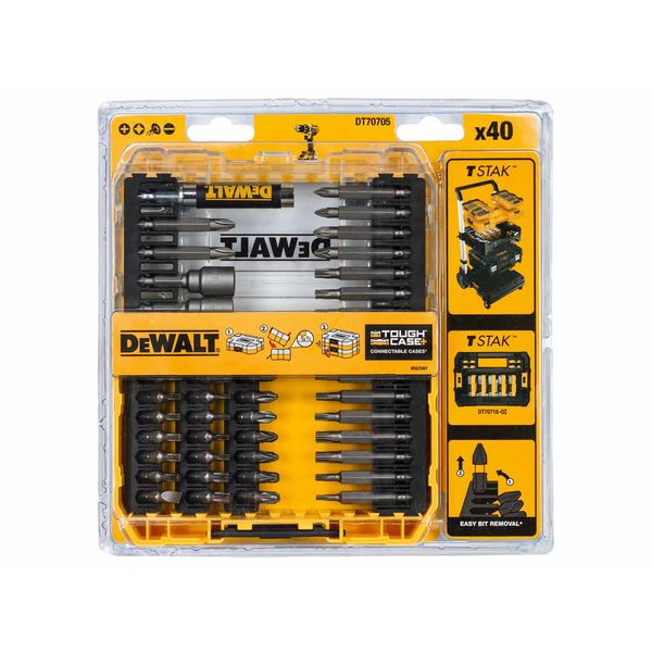 Screwdriver Bit Set 40pc DT70705-QZ DeWalt image 3