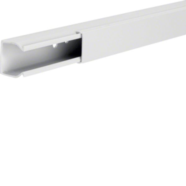 Trunking from PVC LF 25x25mm pure white image 1