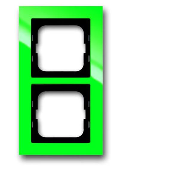 1722-286 Cover Frame Busch-axcent® green image 1