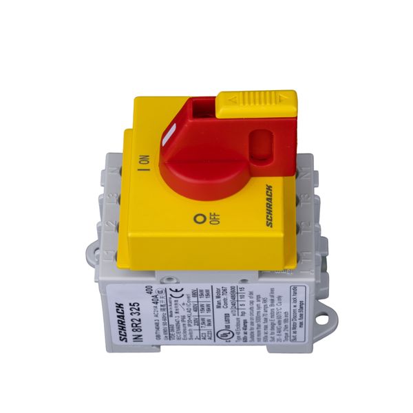 Emergency-Stop Main Switch 3-pole, modular, 40A, 16kW image 5