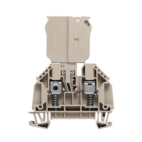 Test-disconnect terminal, Screw connection, 4 mm², 400 V, 6.3 A, witho image 1