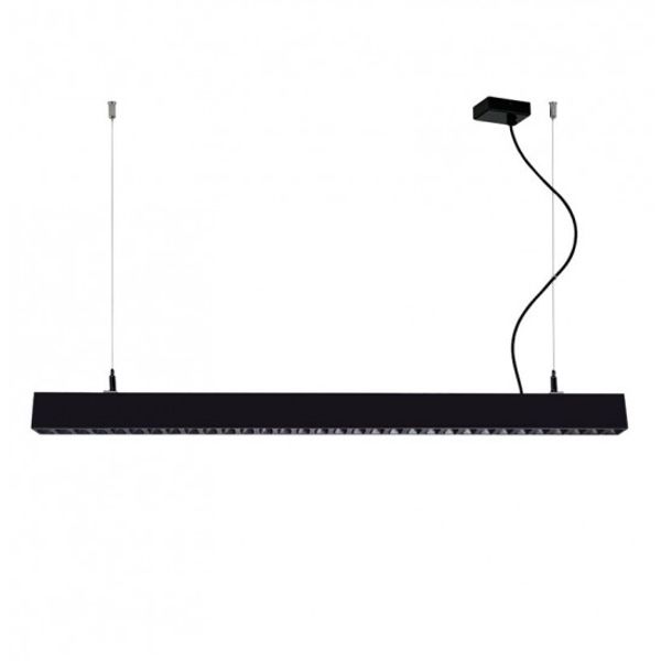 Pendant Black L:1400 Direct Top Line Dimmable image 1