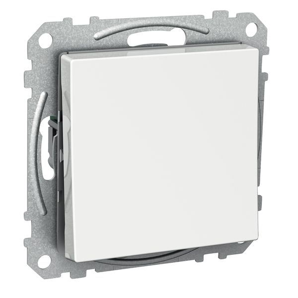 Exxact rocker switch 2-way screwless white image 3