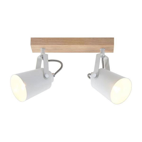 Dera Track  Light 2xE14 Natural Wood image 2