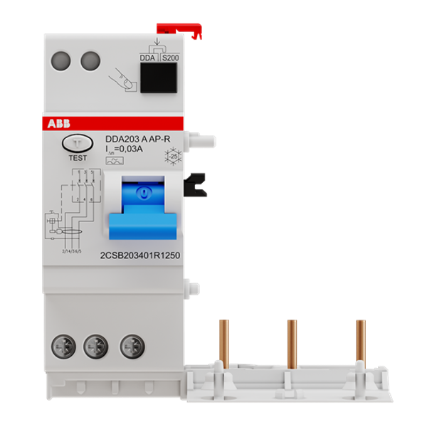 DDA203 A-25/0.03 AP-R Residual Current Device Block image 6