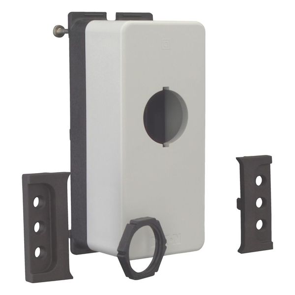 Surface mounting enclosure, flat, 1 mounting location image 14