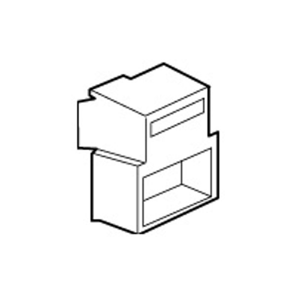 Sealable terminal shields (2) - for DPX 1250/1600 - 3P image 1