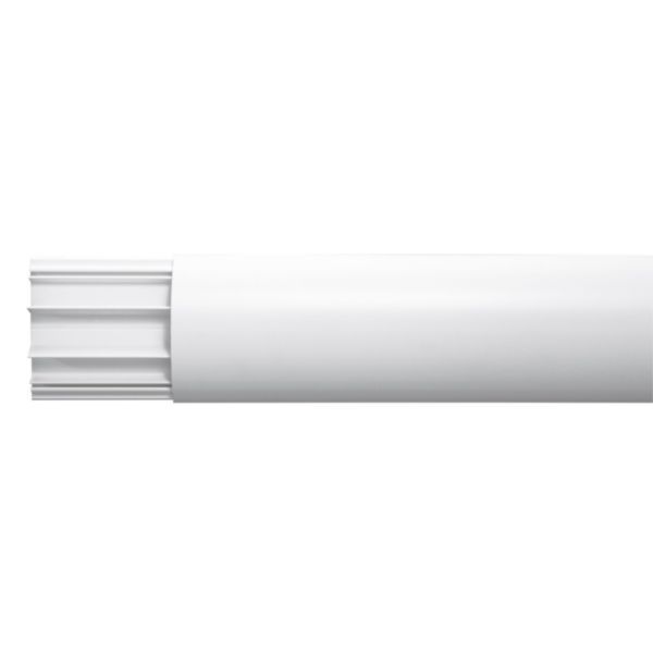 White finish multimedia cable cover kit image 1