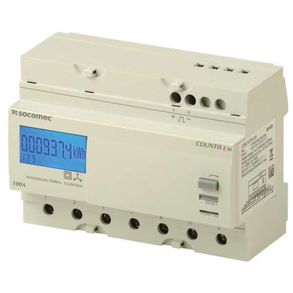 Active-energy meter COUNTIS E30 Direct 100A image 2