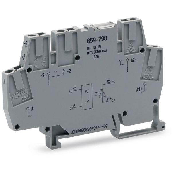 859-798 Optocoupler module; Nominal input voltage: 12 VDC; Output voltage range: 9 … 60 VDC image 5