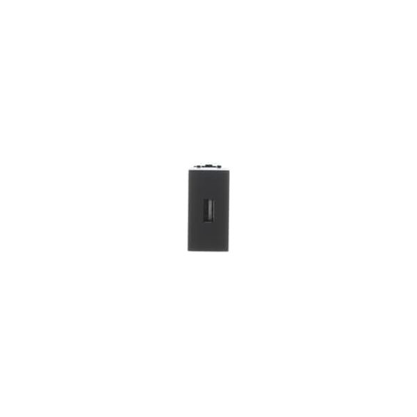 N2155.8 AN USB outlet USB 1 gang Anthracite - Zenit image 1