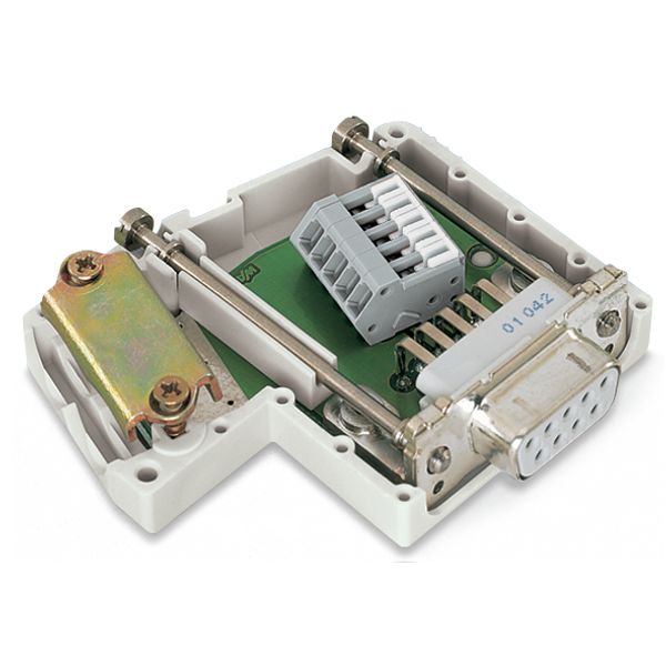 INTERBUS fieldbus connector (IN) with D-sub female connector 9-pole li image 2