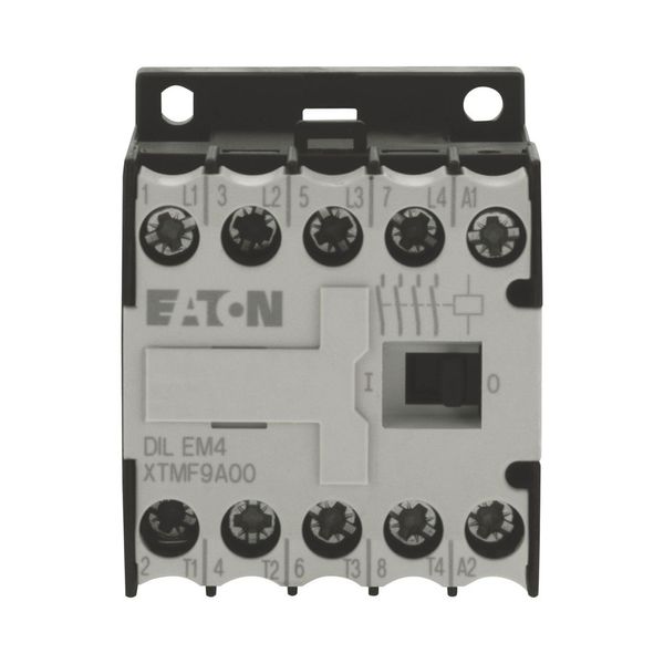 Contactor, 24 V 50 Hz, 4 pole, 380 V 400 V, 4 kW, Screw terminals, AC operation image 7
