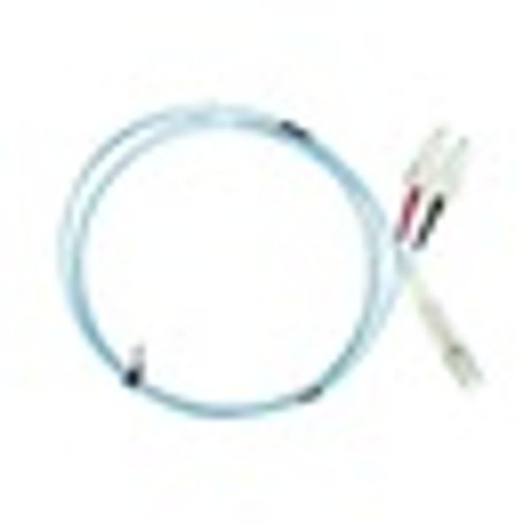 FO Patchcord Duplex LC/SC, 50/125æm OM3, LS0H-3, aqua, 10.0m image 5