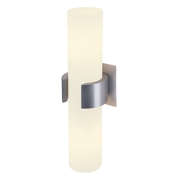 DENA II wall lamp E14, max 2x40W, brushed Alu image 2