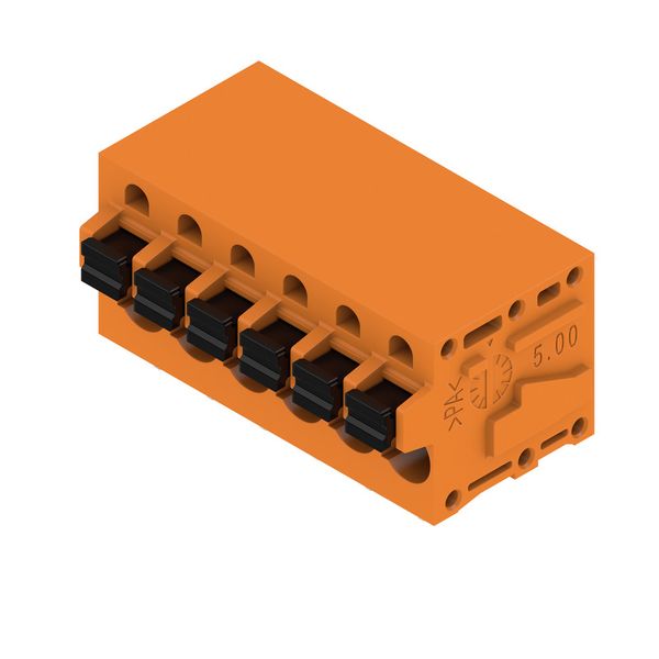 PCB terminal, 5.00 mm, Number of poles: 6, Conductor outlet direction: image 2