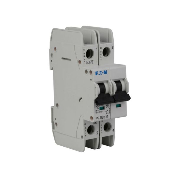 Miniature circuit breaker (MCB), 63 A, 2p, characteristic: D image 24