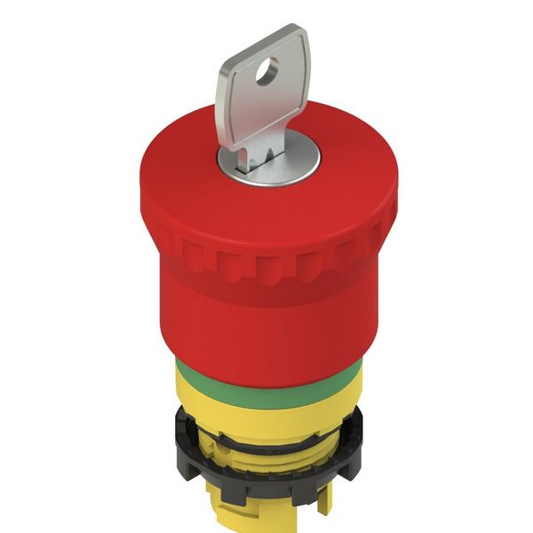 Emergency button with lock release E2 1PEBZ4731 image 1