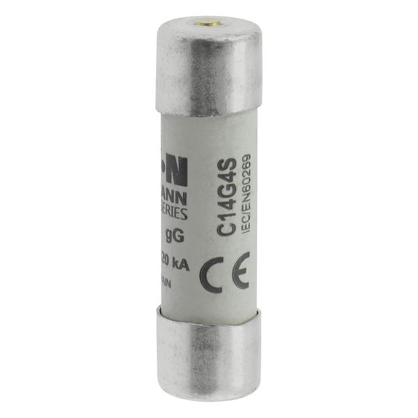 Fuse-link, LV, 4 A, AC 500 V, 14 x 51 mm, gL/gG, IEC, with striker image 9