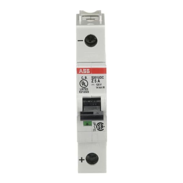 S201UDC-Z5 Miniature Circuit Breaker - 1P - Z - 5 A image 4