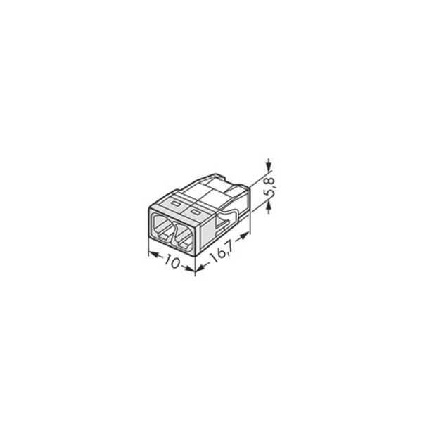 Push-wire connection terminal 2x 0.5-2.5mmý image 3