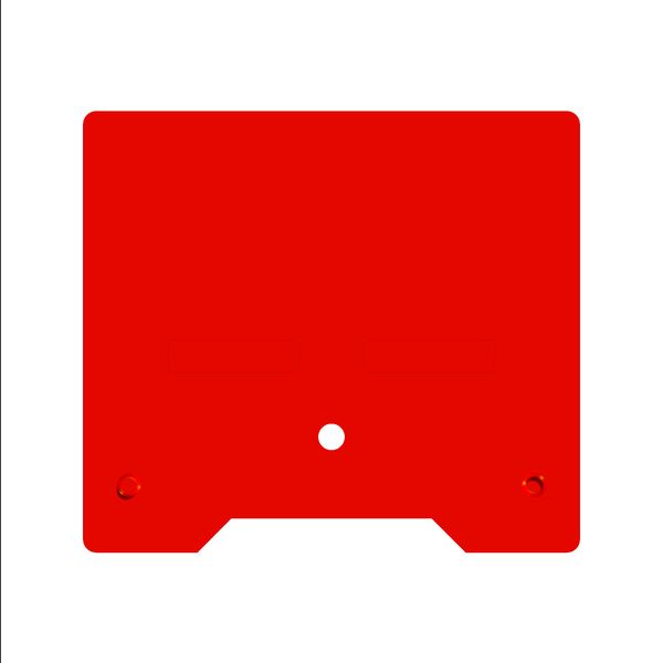 Separation and isolation plate for GPA.70, red color image 1