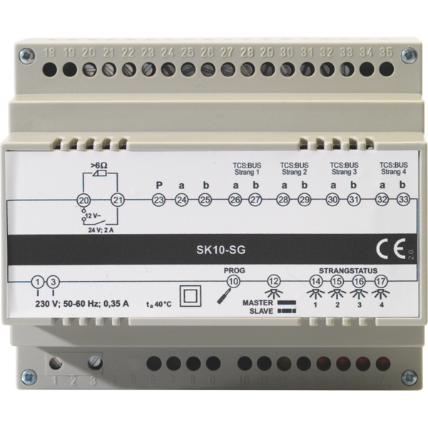 External unit connection for up to 4 secondary external audio units image 2