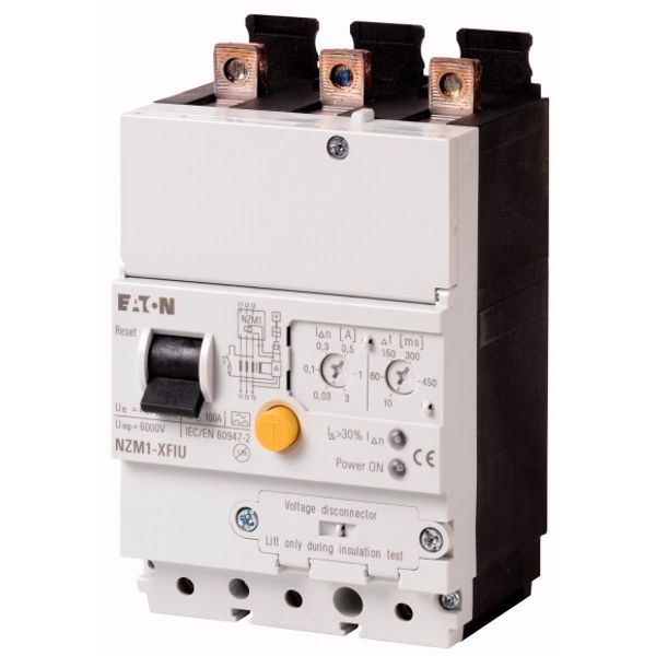 Earth-fault release, 0.03-3A, 3p, bottom image 1