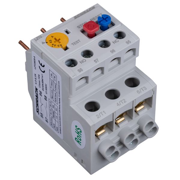 Thermal overload relay CUBICO Classic, 4.5A - 6.3A image 2