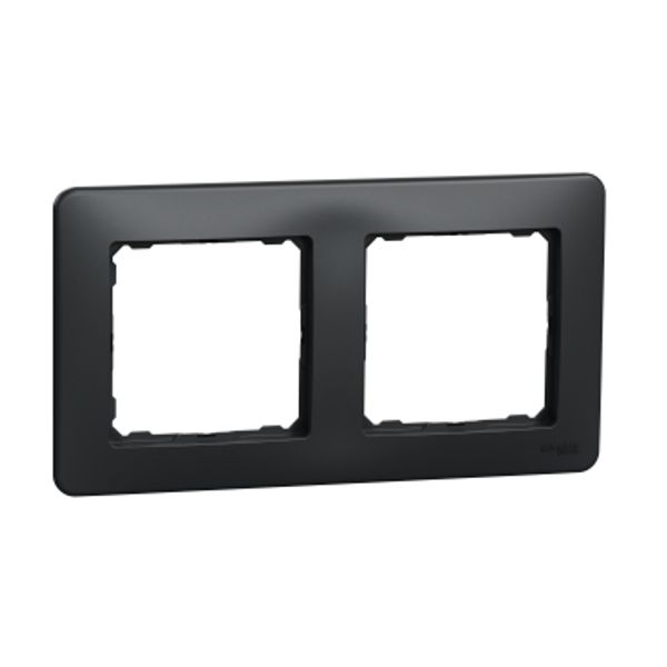 Sedna Design & Elements, Frame 2 gang, professional, anthracite image 3