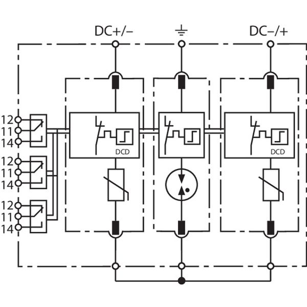 Combined arrester Type 1+2 DEHNguard ME DC Uc 950V DC image 3