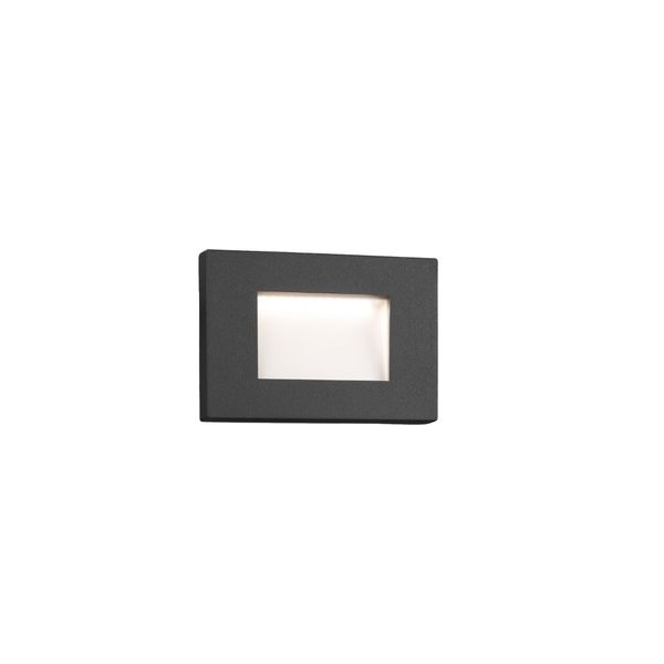 SPARK-1 RECESSED LED DARK GREY 5W 3000K image 1