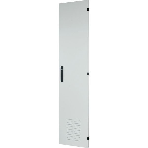 Section wide door, ventilated, right, HxW=2000x425mm, IP42, grey image 6