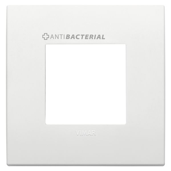 Classic plate 2M techno antibact. white image 1