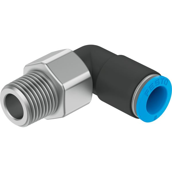 QSRL-1/4-8 Push-in L-fitting, rotatable image 1